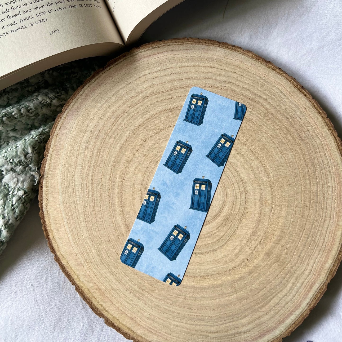 Doctor Who Tardis Bookmark