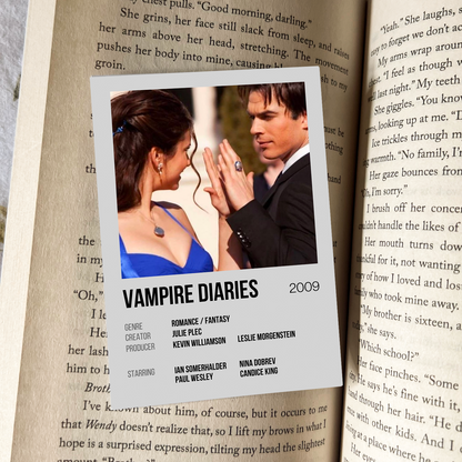 Vampire Diaries TV Poster Bookmark