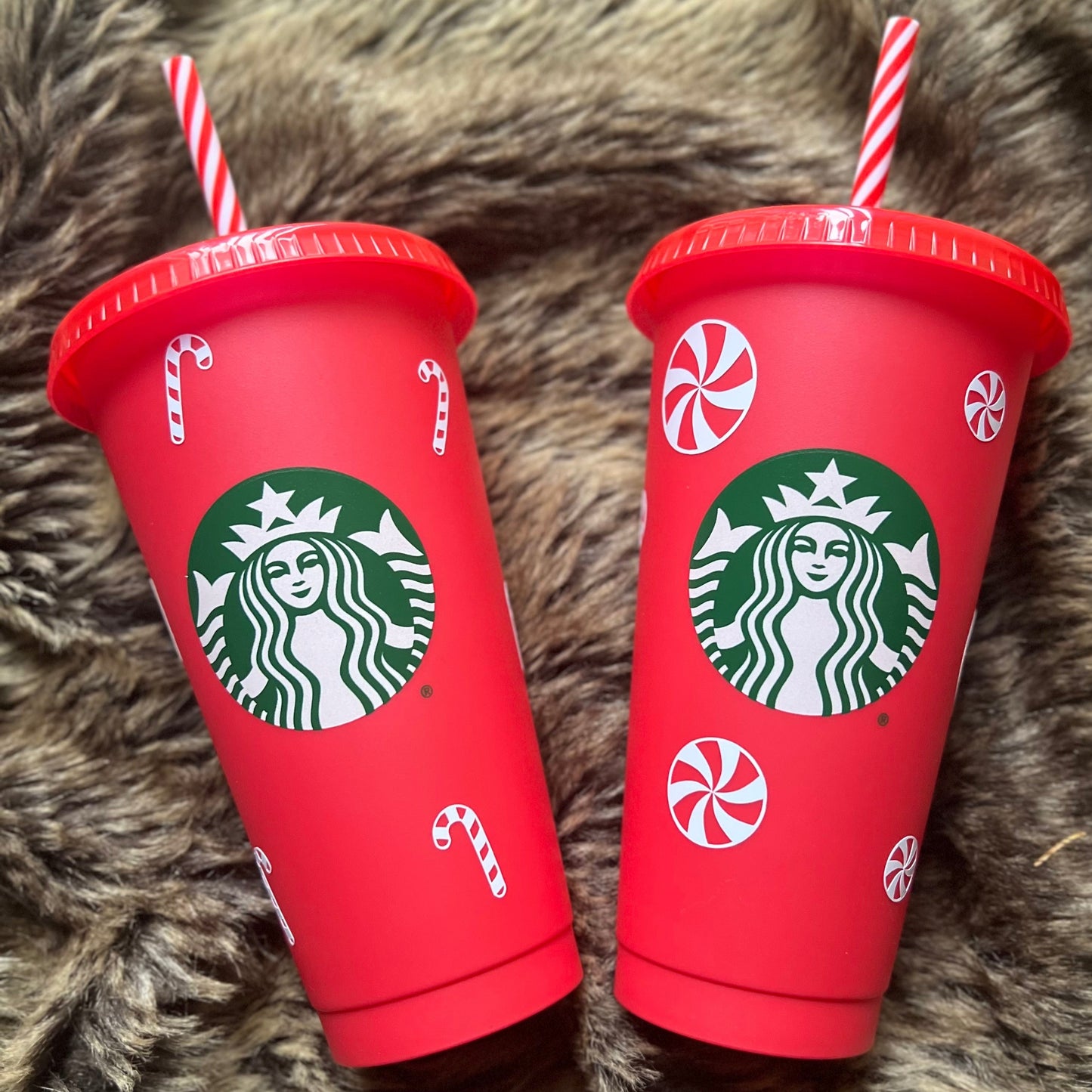 Festive Christmas Starbucks Cup