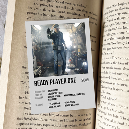 Ready Player One Movie Poster Bookmark