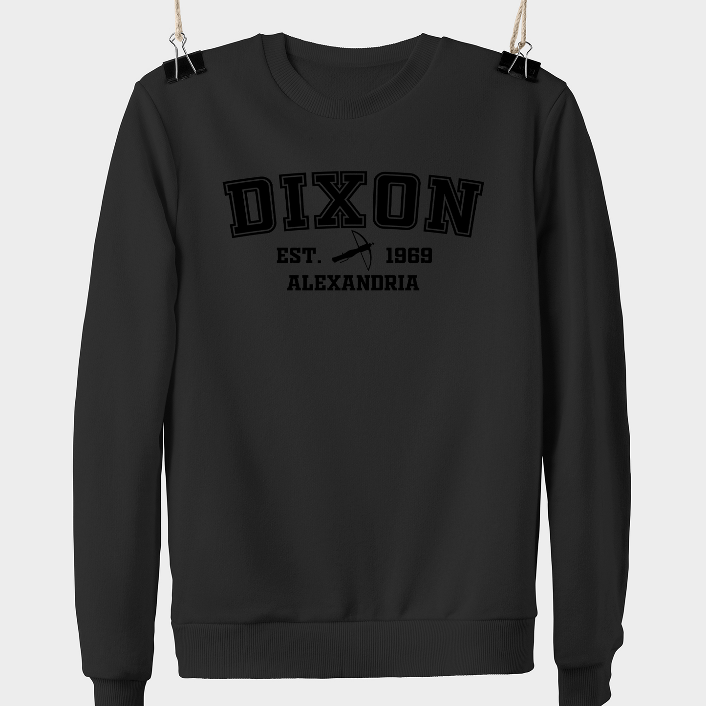 Daryl Dixon College Sweatshirt