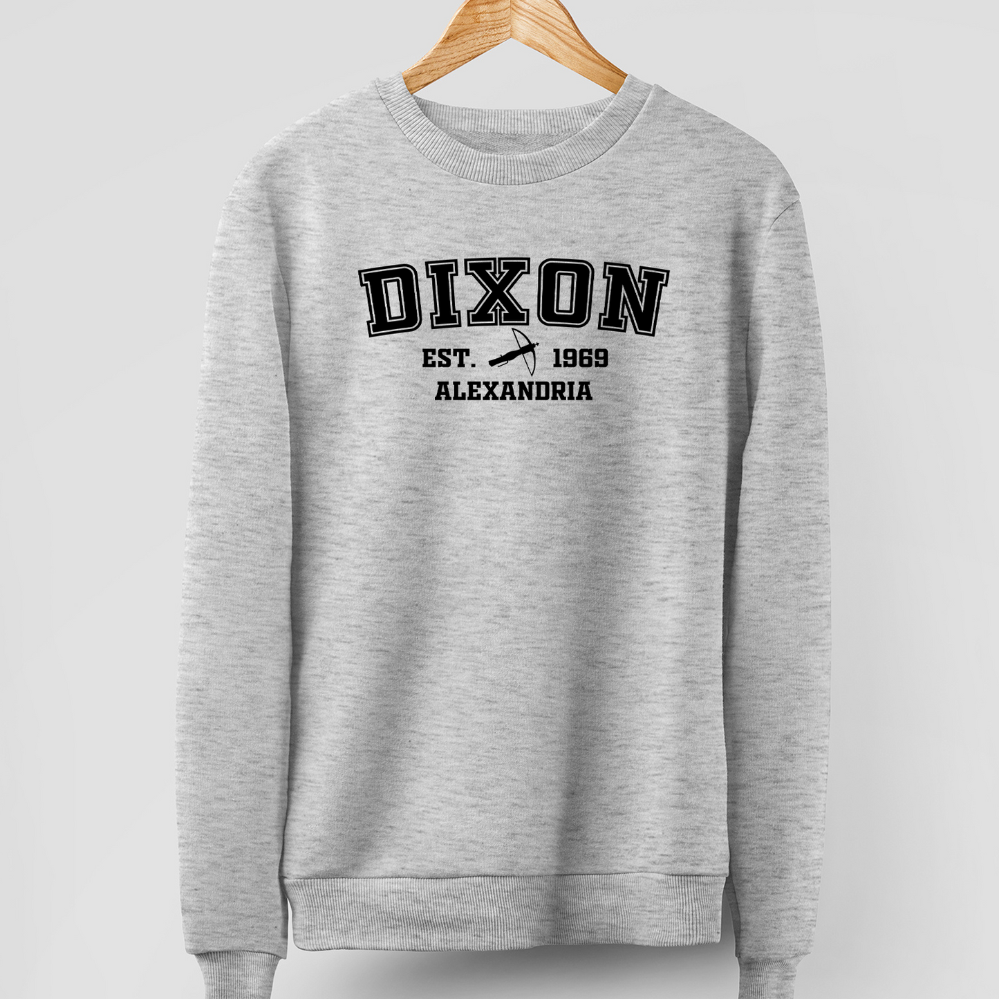 Daryl Dixon College Sweatshirt